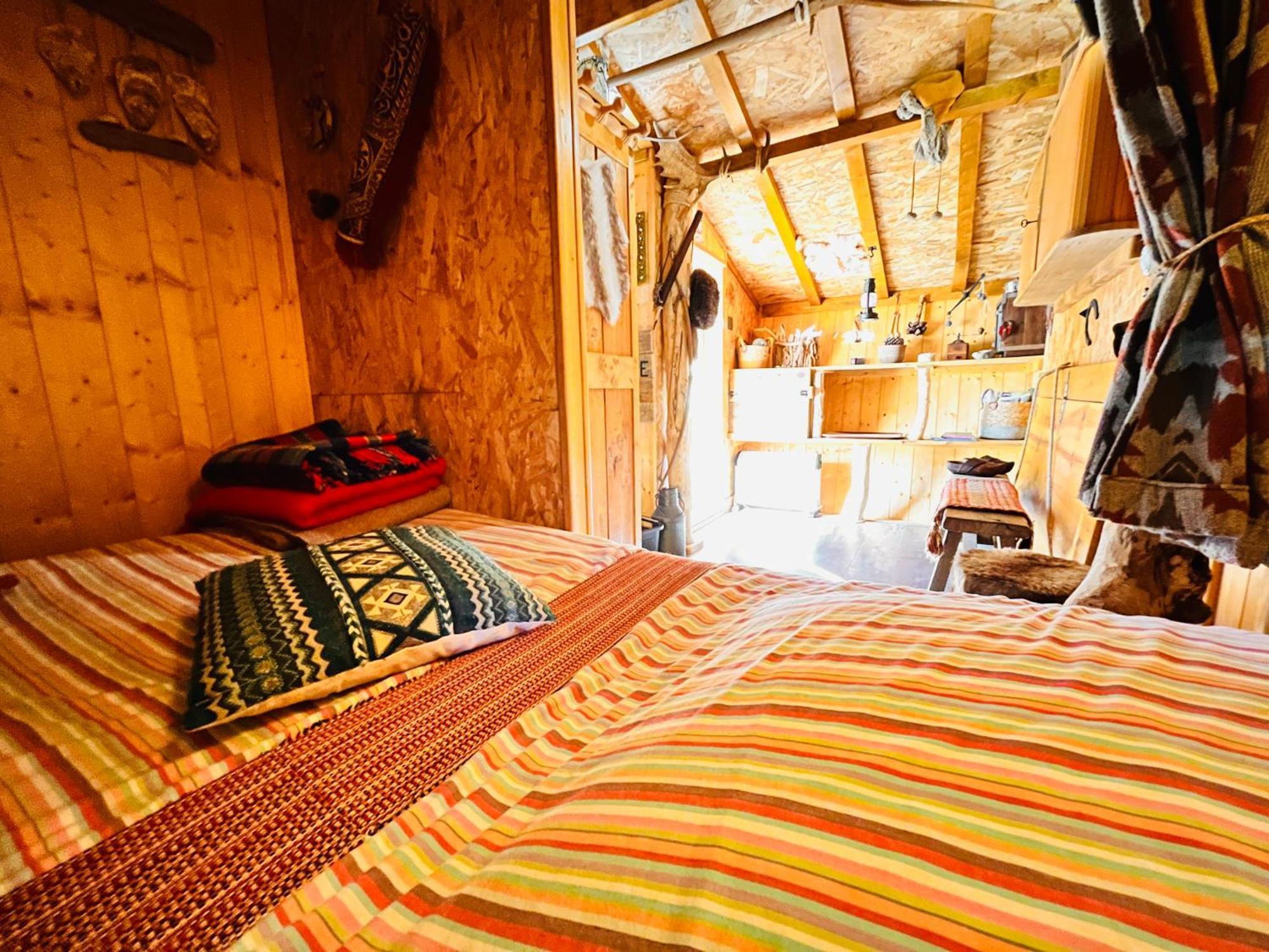 La Cabane Perchee Du Trappeur Écrainville Kültér fotó